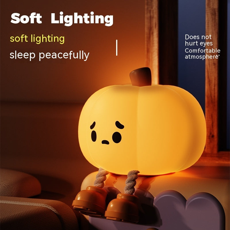 Halloween Pumpkin Silicone Lamp